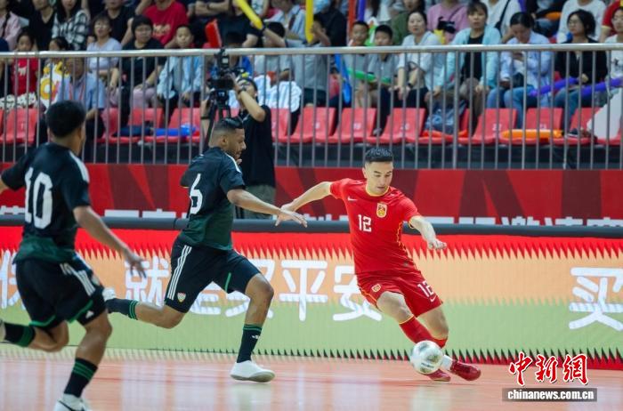 石家庄五人制足球国际邀请赛开幕 中国队21力克