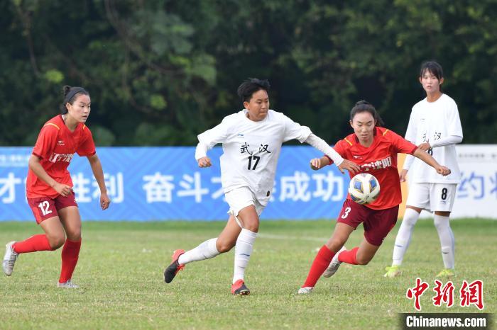 辽宁沈阳队力克湖北武汉队勇夺学青会女足冠军